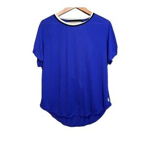 Free people movement blue work out top. Size Large